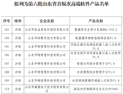高抗沖突物聯網安全芯片HY5960入選山東省首版次高端軟件 網絡與信息安全軟件開發再添重器